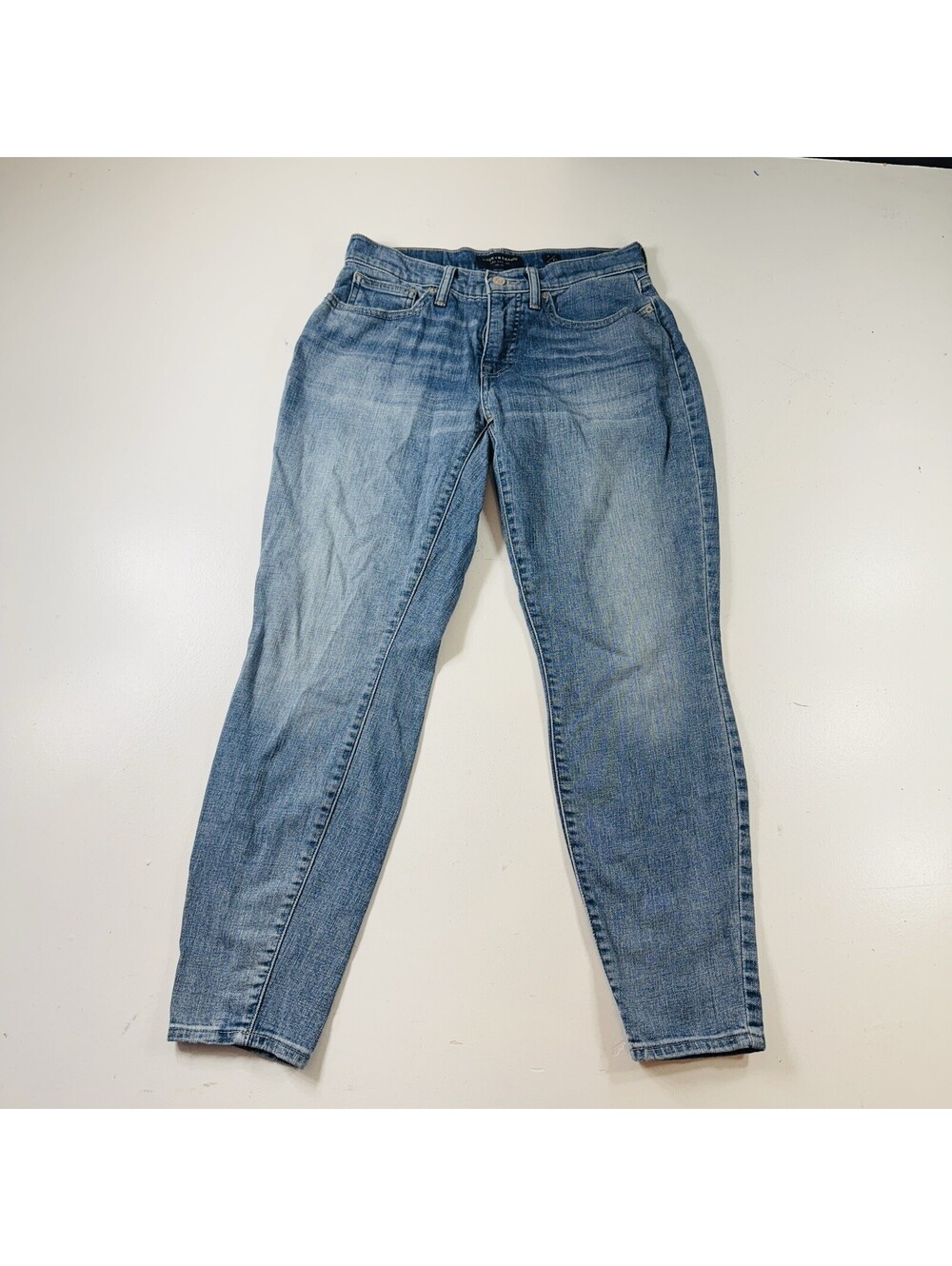 Lucky Brand Ava Skinny Jeans Mid Rise Light Wash Women’s Size 4/27